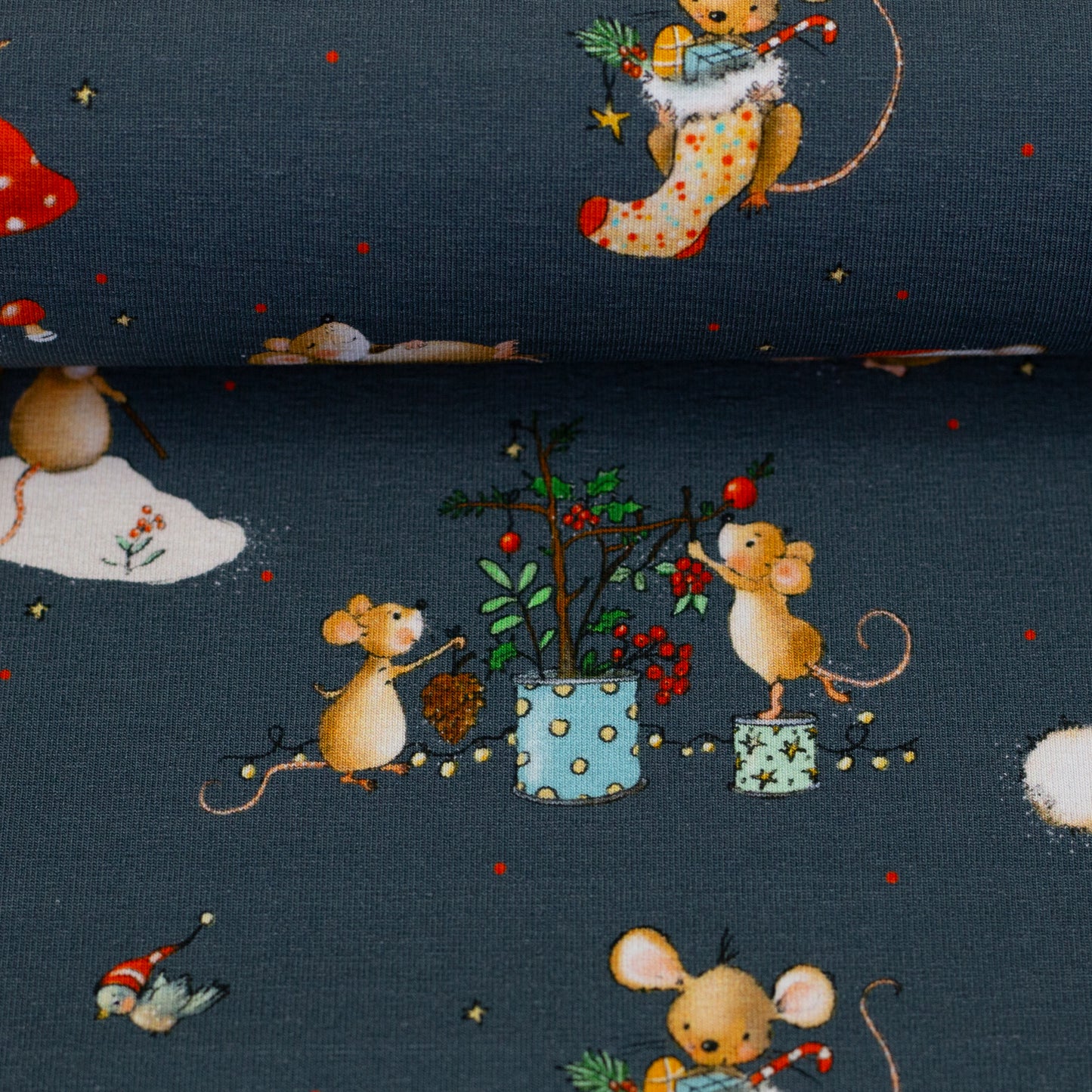 Baumwolljersey Lathi in 3 verschiedenen Motiven