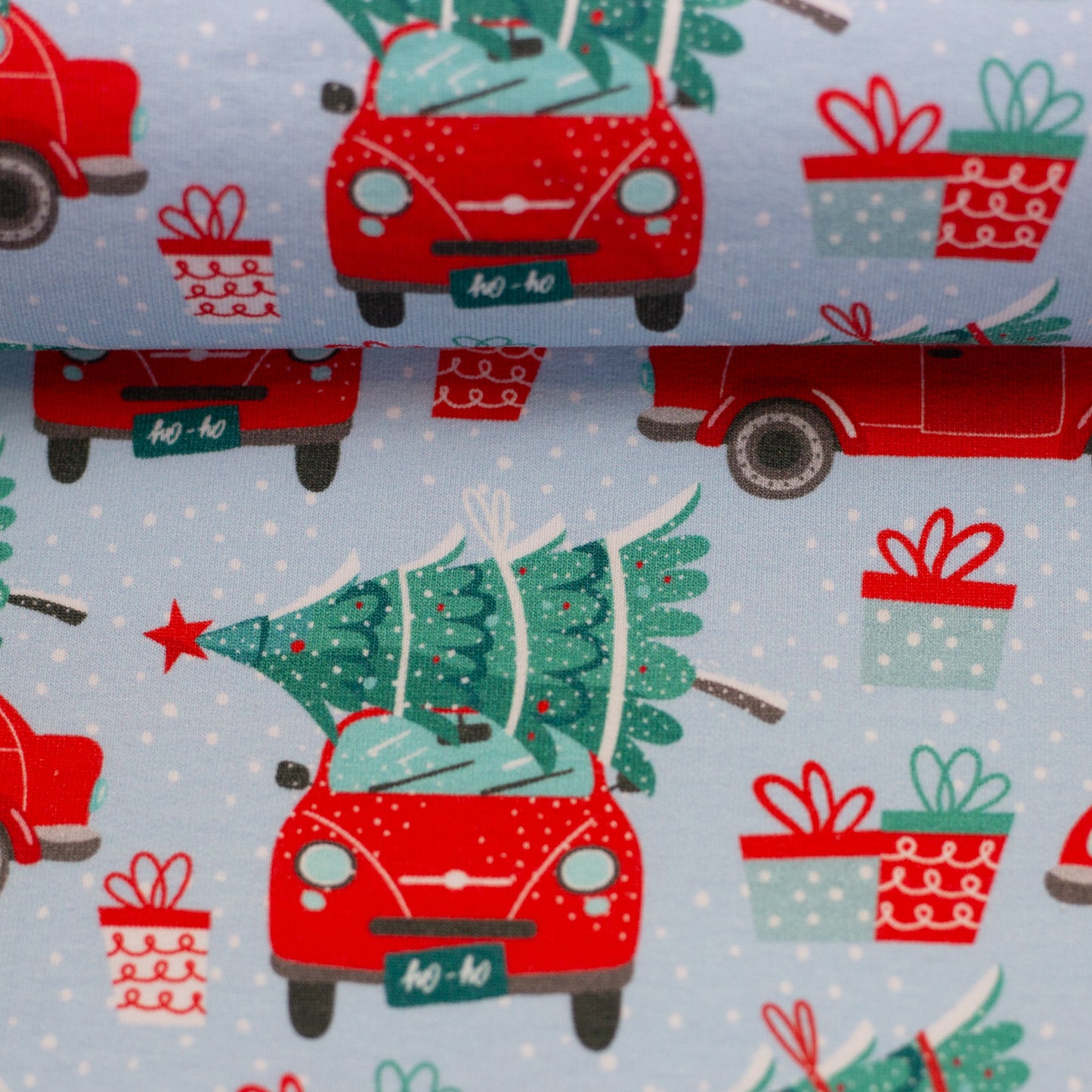 Baumwollsweat "Holly" verschiedene Motive