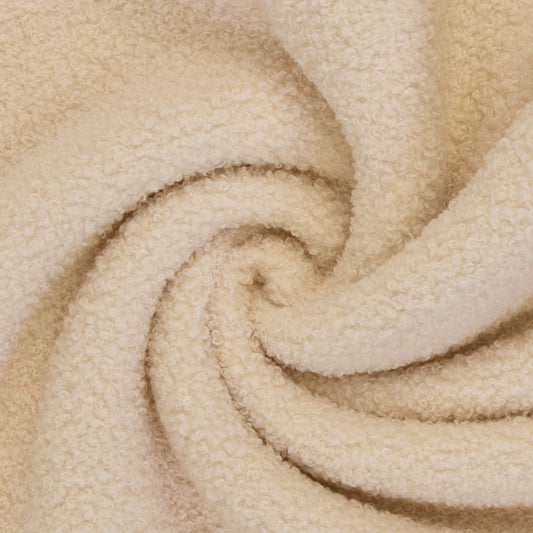 Teddy Bouclé Fleece – kuscheliger Fleece mit Bouclé-Struktur | Swafing