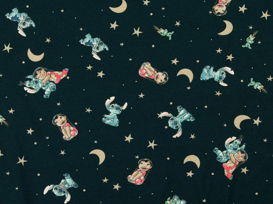 Lilo & Stitch Baumwoll Jersey Digitaldruck von Swafing