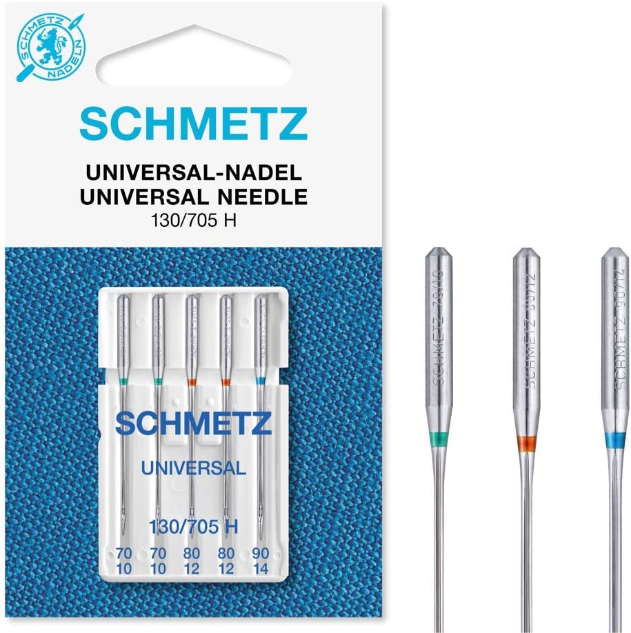 Schmetz Nähmaschinennadeln Universalnadeln 5er Pack verschiedene Stärken